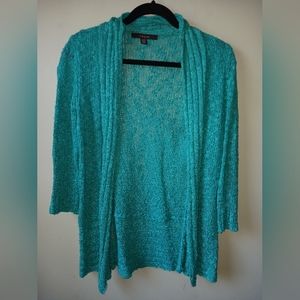 Fever Open Front Knit Sweater